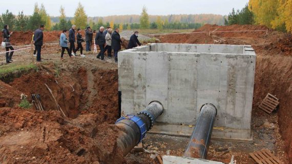 Начато строительство второго водовода для водоснабжения г. Каменск-Уральский