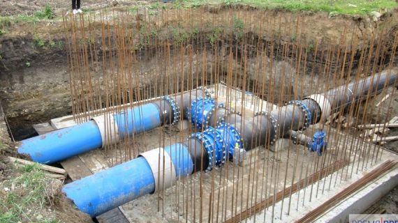 Завершено строительство  второго водовода для водоснабжения г. Каменск-Уральский (1 этап)