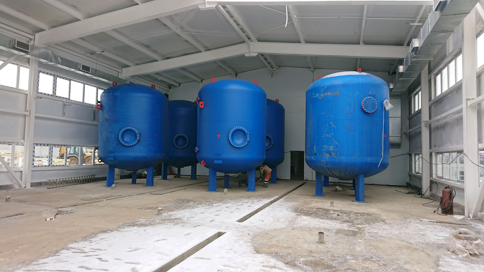 Система водоснабжения г. Кушва от Половинкинского участка подземных вод производительностью 8,0 тыс.м3/сут.