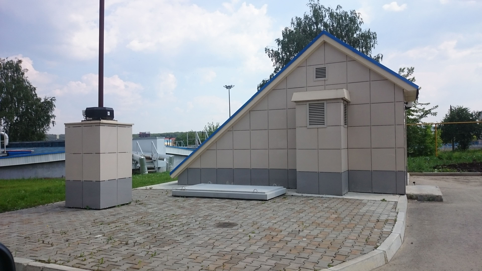 Модернизация Северной аэрационной станции. Система утилизации биогаза